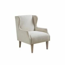 Cheap 🤩 Martha Stewart Malcom Taupe Wing Back Accent Chair ⌛ -Martha Stewart Sales unnamed file 1028