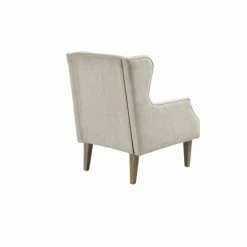 Cheap 🤩 Martha Stewart Malcom Taupe Wing Back Accent Chair ⌛ -Martha Stewart Sales unnamed file 1030