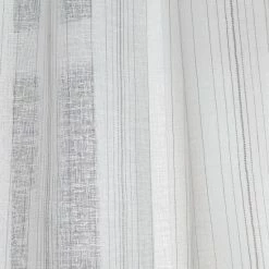 Cheap 🧨 Martha Stewart Hampton Stripe Sheer Rod Pocket Single Curtain Panel Grey 😀 -Martha Stewart Sales unnamed file 1092