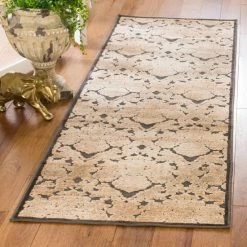 Best Pirce 🛒 Martha Stewart By SAFAVIEH Roselyne Viscose Rug Camel/camel 🔔 -Martha Stewart Sales unnamed file 1121