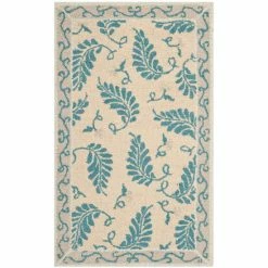 Deals ❤️ Martha Stewart By SAFAVIEH Fern Frolic Wool Rug Plumage Blue 👍 -Martha Stewart Sales unnamed file 1136