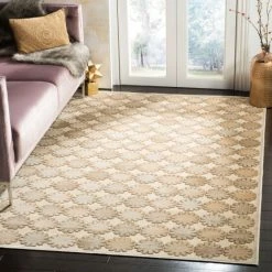 Best reviews of ❤️ Martha Stewart By SAFAVIEH Zvetanka Viscose Rug Stone/cream ✨