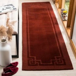 Best reviews of 👏 Martha Stewart By SAFAVIEH Deco Frame Hand-tufted Wool Area Rug Wild Turkey 🌟 -Martha Stewart Sales unnamed file 117