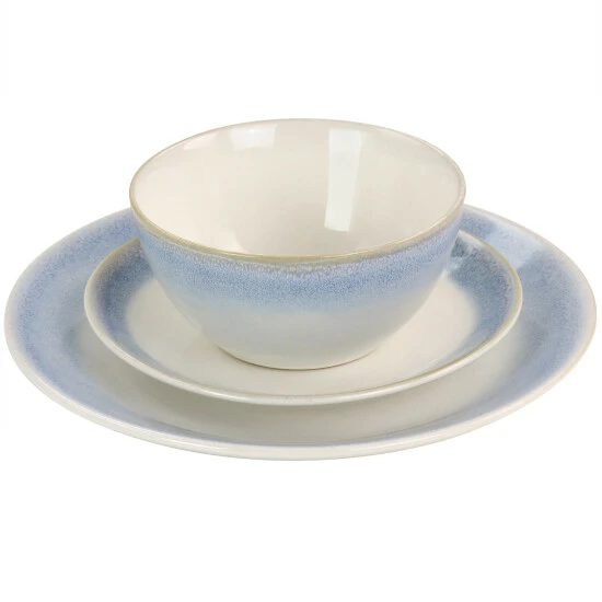 Buy π₯° Martha Stewart 12 Piece Reactive Glaze Rimmed Stoneware Dinnerware Set In Blue - 12 Piece π 3 Buy π₯° Martha Stewart 12 Piece Reactive Glaze Rimmed Stoneware Dinnerware Set In Blue - 12 Piece π - Image 3