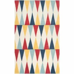 Best Pirce ✨ Martha Stewart By SAFAVIEH Backgammon Wool Rug Azurite 💯 -Martha Stewart Sales unnamed file 1199