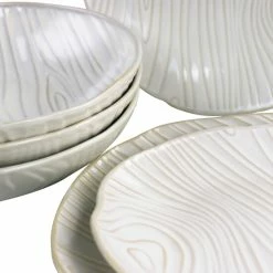 Budget 🎉 Martha Stewart Wood Grain 12pc Stoneware Dinnerware Set In Off-White 👍 13 Budget 🎉 Martha Stewart Wood Grain 12pc Stoneware Dinnerware Set In Off-White 👍 -Martha Stewart Sales unnamed file 1222