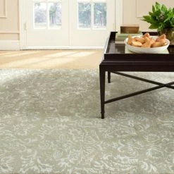 Budget 🔔 Martha Stewart By SAFAVIEH Damask Wool/ Viscose Rug Honeycomb ✔️ -Martha Stewart Sales unnamed file 1247
