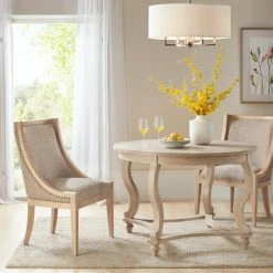 Best Sale 😉 Martha Stewart Elmcrest Natural Dining Table 🤩 -Martha Stewart Sales unnamed file 127
