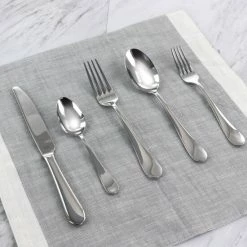 Buy 👍 Martha Stewart Sutton 20 Piece Stainless Steel Flatware Set ✔️ -Martha Stewart Sales unnamed file 1323