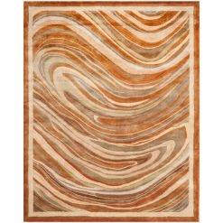 Flash Sale 🔔 Martha Stewart By SAFAVIEH Handmade Marble Swirl Wool/ Viscose Rug Red ⌛ -Martha Stewart Sales unnamed file 1328