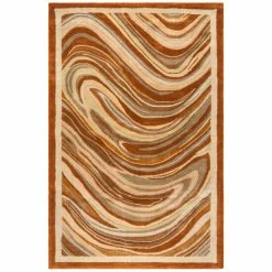 Flash Sale 🔔 Martha Stewart By SAFAVIEH Handmade Marble Swirl Wool/ Viscose Rug Red ⌛ -Martha Stewart Sales unnamed file 1329