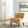 Budget 🎁 Martha Stewart Halleck Gold Accent Chair 🧨
