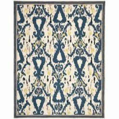 Cheapest 🌟 Martha Stewart By SAFAVIEH Ikat Pendant Wool Rug ✨ -Martha Stewart Sales unnamed file 1377