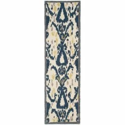 Cheapest 🌟 Martha Stewart By SAFAVIEH Ikat Pendant Wool Rug ✨ -Martha Stewart Sales unnamed file 1381
