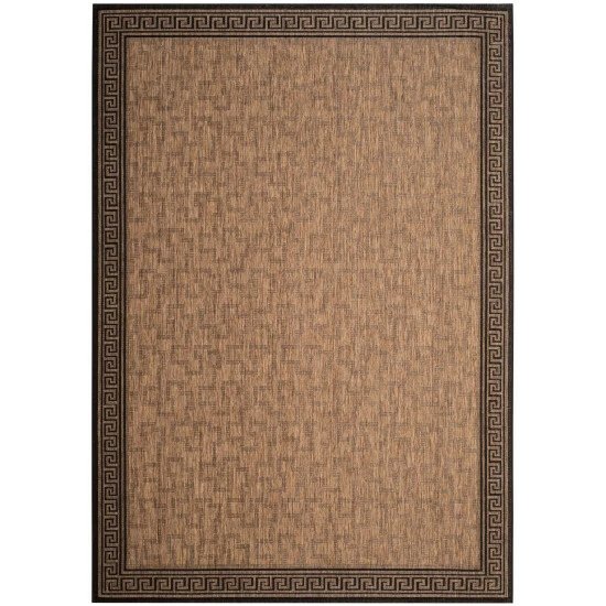 Promo 😍 Martha Stewart By SAFAVIEH Byzantium Indoor/ Outdoor Waterproof Rug Dark Beige/black 🥰 3 Promo 😍 Martha Stewart By SAFAVIEH Byzantium Indoor/ Outdoor Waterproof Rug Dark Beige/black 🥰 - Image 3