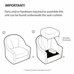 Budget 🎁 Martha Stewart Halleck Gold Accent Chair 🧨 -Martha Stewart Sales unnamed file 141