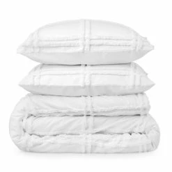 Promo 🛒 Martha Stewart Skylar Chenille 3 Piece Comforter Set Gray ❤️ -Martha Stewart Sales unnamed file 1412