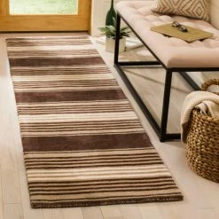 Buy 💯 Martha Stewart By SAFAVIEH Harmony Stripe Wool Rug Wrought Iron ❤️ -Martha Stewart Sales unnamed file 1424