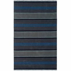 Buy 💯 Martha Stewart By SAFAVIEH Harmony Stripe Wool Rug Wrought Iron ❤️ -Martha Stewart Sales unnamed file 1431