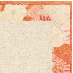 Deals 🛒 Martha Stewart By SAFAVIEH Poppy Border Wool/ Viscose Rug Cornucopia Beige 🔥 -Martha Stewart Sales unnamed file 1439