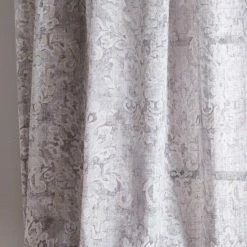 Promo ❤️ Martha Stewart Vega Poletop Curtain Panel Pair Grey 🌟 -Martha Stewart Sales unnamed file 1446