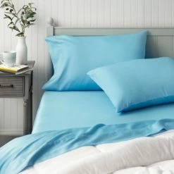 Brand new 👏 Martha Stewart Everyday Cotton Sateen Solid Sheet Set Grey ⭐ -Martha Stewart Sales unnamed file 1467