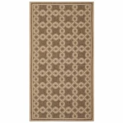 New ⭐ Martha Stewart By SAFAVIEH Ceca Indoor/ Outdoor Waterproof Rug Brown/cream 🧨 -Martha Stewart Sales unnamed file 1546