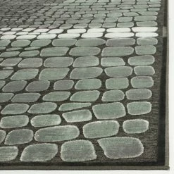 Buy ✔️ Martha Stewart By SAFAVIEH Jelly Abstract Viscose Rug Grey/cream 🌟 -Martha Stewart Sales unnamed file 1566