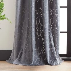 Brand new 🎁 Martha Stewart Sherwood Velvet Grommet Curtain Panel Pair Teal ⭐ -Martha Stewart Sales unnamed file 1581