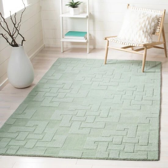 Hot Sale ๐ Martha Stewart By SAFAVIEH Knot Wool Rug Sea Anemone ๐ 2 Hot Sale ๐ Martha Stewart By SAFAVIEH Knot Wool Rug Sea Anemone ๐ - Image 2