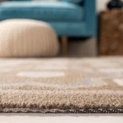 Flash Sale 🧨 Martha Stewart By SAFAVIEH Puzzle Geometric Wool Rug Fig ⭐ -Martha Stewart Sales unnamed file 1661