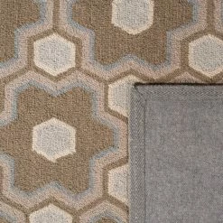 Flash Sale 🧨 Martha Stewart By SAFAVIEH Puzzle Geometric Wool Rug Fig ⭐ -Martha Stewart Sales unnamed file 1663