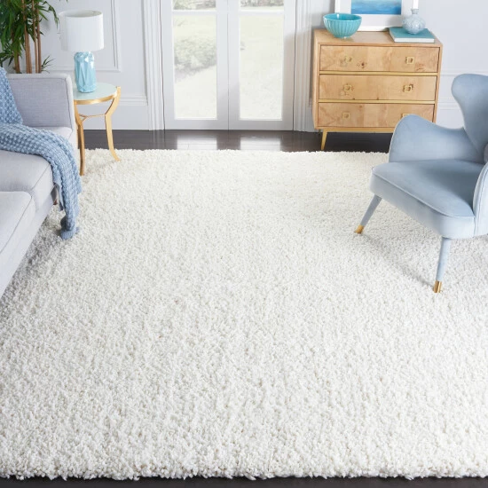 Promo 🔥 Martha Stewart By SAFAVIEH Polyester Shag Rug Grey ⭐ 3 Promo 🔥 Martha Stewart By SAFAVIEH Polyester Shag Rug Grey ⭐ - Image 3