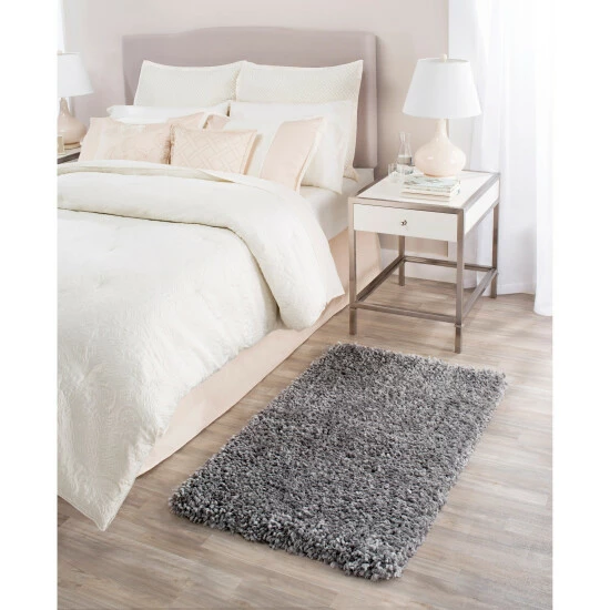 Promo 🔥 Martha Stewart By SAFAVIEH Polyester Shag Rug Grey ⭐ 7 Promo 🔥 Martha Stewart By SAFAVIEH Polyester Shag Rug Grey ⭐ - Image 7