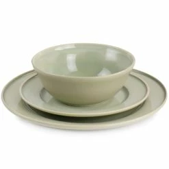 Deals 😀 Martha Stewart 12pc Reactive Glaze Ceramic Dinnerware Set In Grey 😉 -Martha Stewart Sales unnamed file 1689