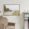 Best reviews of 🛒 Martha Stewart Lake Walk Multi Framed Gel 🧥 Coated Canvas ❤️