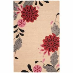 Cheap 🌟 Martha Stewart By SAFAVIEH Picture Block Floral Rug Ivory 🔔 -Martha Stewart Sales unnamed file 177