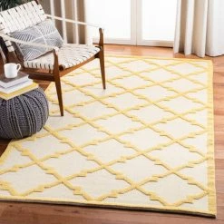 Top 10 😀 Martha Stewart By SAFAVIEH Handmade Vermont Wool Rug Ivory/light Blue ❤️