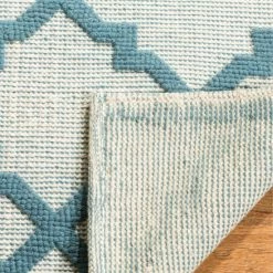 Top 10 😀 Martha Stewart By SAFAVIEH Handmade Vermont Wool Rug Ivory/light Blue ❤️ -Martha Stewart Sales unnamed file 1787