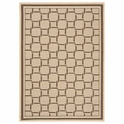 Outlet 🧨 Martha Stewart By SAFAVIEH Resort Weave Indoor/ Outdoor Waterproof Rug Cream/blue 🥰 -Martha Stewart Sales unnamed file 1804
