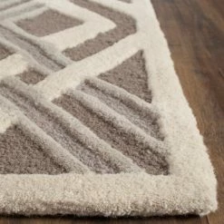 New 🎉 Martha Stewart By SAFAVIEH Handmade Woven Lattice Wool Rug Taupe/ivory 🧨 -Martha Stewart Sales unnamed file 1865