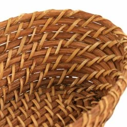 Best Sale 🔥 Martha Stewart Rattan Woven 12.5in X 6in Oval Bread Basket In Brown 🛒 -Martha Stewart Sales unnamed file 1890