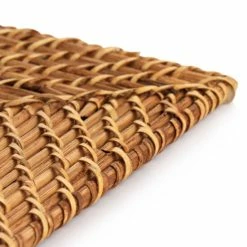 Best Pirce 🔔 Martha Stewart 16 Inch Rattan Woven Rectangular Placemat In Brown 🎁 -Martha Stewart Sales unnamed file 1913