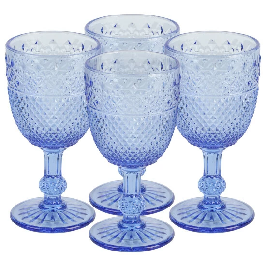 Best reviews of 😉 Martha Stewart Lourdes 4 Piece Glass Stemmed Goblet Set 😍 1 Best reviews of 😉 Martha Stewart Lourdes 4 Piece Glass Stemmed Goblet Set 😍