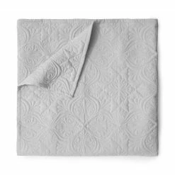 Brand new 😀 Martha Stewart Everyday Everlyn Solid 3 Piece Quilt Set Aqua 👏 -Martha Stewart Sales unnamed file 1974