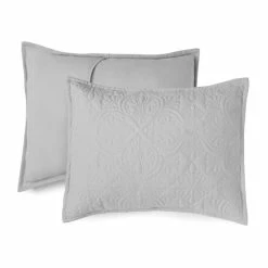 Brand new 😀 Martha Stewart Everyday Everlyn Solid 3 Piece Quilt Set Aqua 👏 -Martha Stewart Sales unnamed file 1975