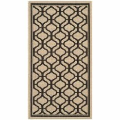 Coupon 🛒 Martha Stewart By SAFAVIEH Tangier Indoor/ Outdoor Waterproof Rug Cream/chocolate ❤️