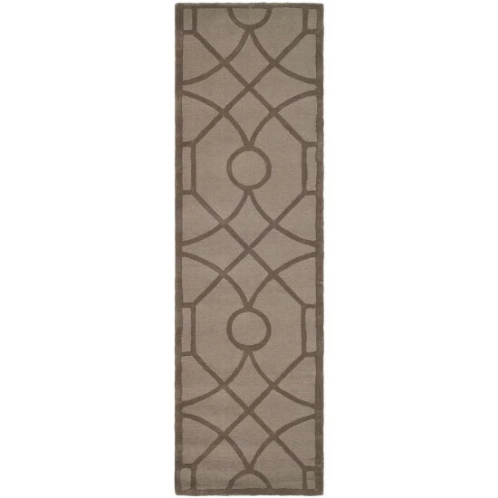 Best Pirce π₯ Martha Stewart By SAFAVIEH Fretwork Wool Rug Gravel π 6 Best Pirce π₯ Martha Stewart By SAFAVIEH Fretwork Wool Rug Gravel π - Image 6