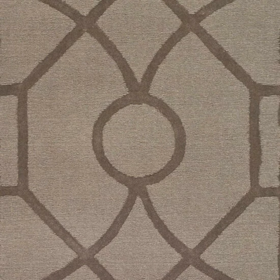 Best Pirce π₯ Martha Stewart By SAFAVIEH Fretwork Wool Rug Gravel π 8 Best Pirce π₯ Martha Stewart By SAFAVIEH Fretwork Wool Rug Gravel π - Image 8