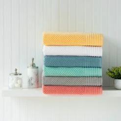 Deals 🥰 Martha Stewart Everyday Texture Bath Towel 8 Piece Set New Yellow 😉 -Martha Stewart Sales unnamed file 2068